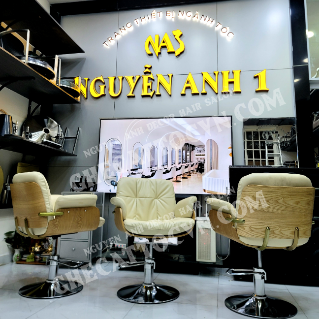 Nguyễn Anh Decor chuyên: sản xuất theo yêu cầu các loại ghế cắt tóc