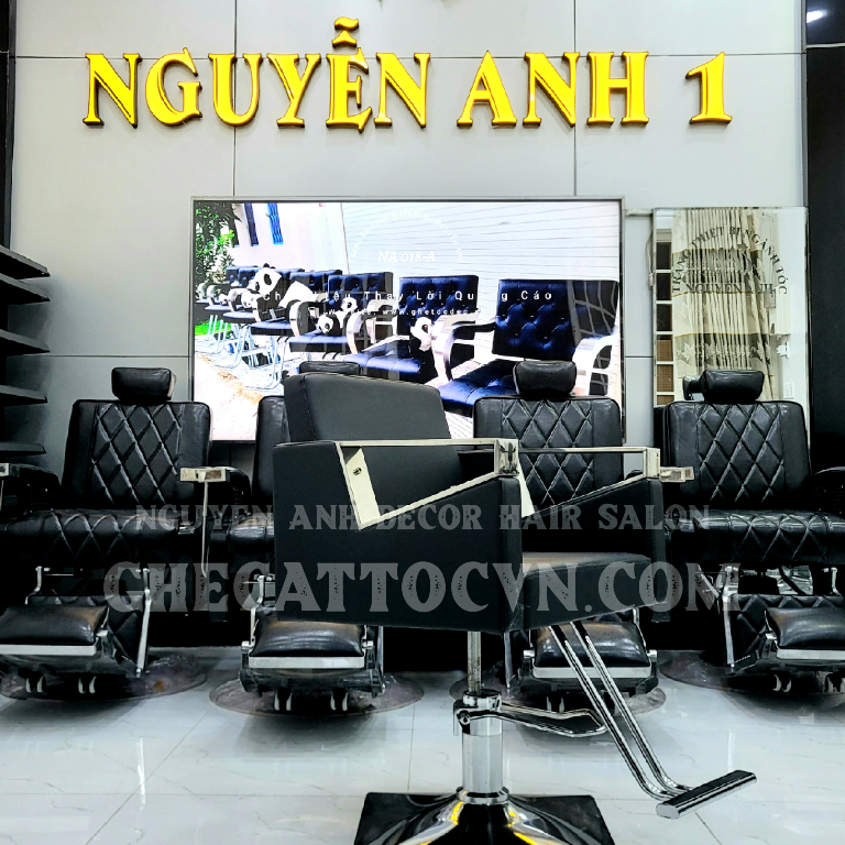 Nguyễn Anh Decor chuyên: sản xuất theo yêu cầu các loại ghế cắt tóc