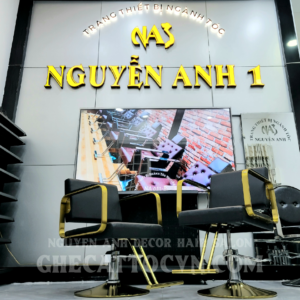 Nguyễn Anh Decor chuyên: sản xuất theo yêu cầu các loại ghế cắt tóc