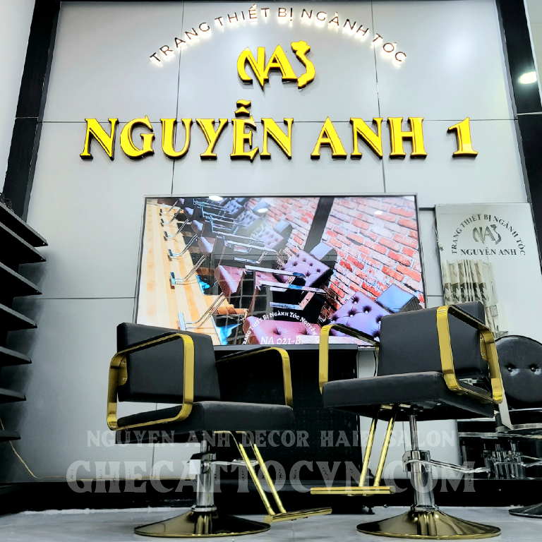 Nguyễn Anh Decor chuyên: sản xuất theo yêu cầu các loại ghế cắt tóc