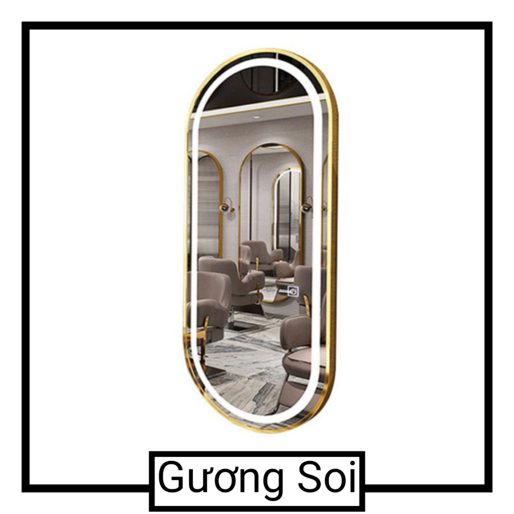 gương soi salon tóc Nguyễn Anh