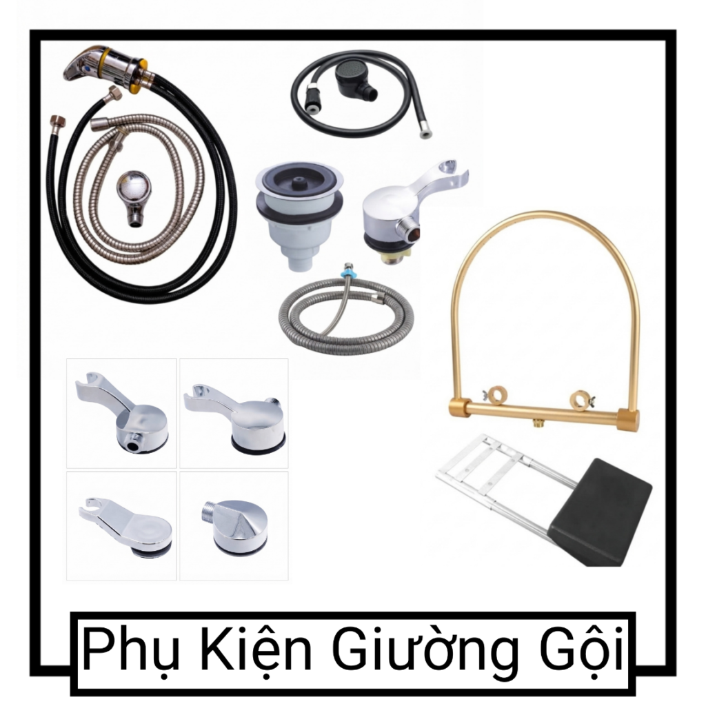 phụ kiện van nước nóng lạnh vòi xịt giương gội đầu Nguyễn Anh